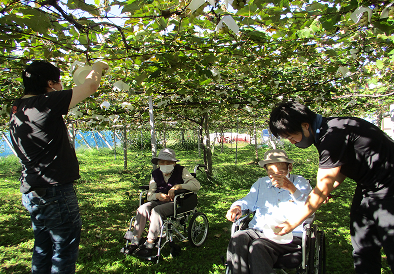 地域とのつながりを大切にした
開かれた施設